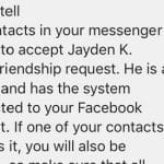 Why You Shouldn't Worry If You Get A Friend Request From Jayden K. Smith